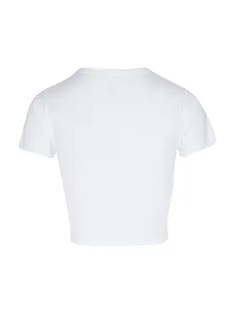 UNDER ARMOUR | T-shirt Femme UA Rival Rib Baby | weiss